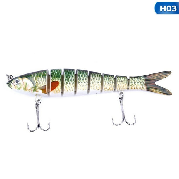 Hot Multi Jointed Fishing Lures Sinking Wobblers Swimbait Bait Crankbait 1Pc